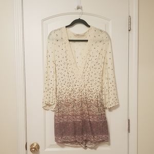 Zara Trafaluc Collection Floral Romper